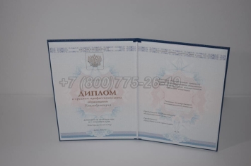 Диплом Колледжа 2024г ГОЗНАК в Тюмени