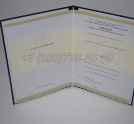 Диплом о Переподготовке 2024г РУДН в Тюмени